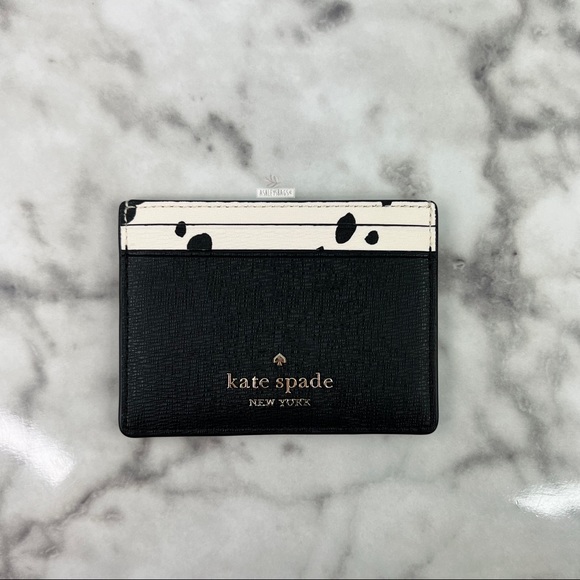 Disney X Kate Spade Small Dalmatians Tote, Card Holder Wallet & Keychain Charm - Picture 12 of 16